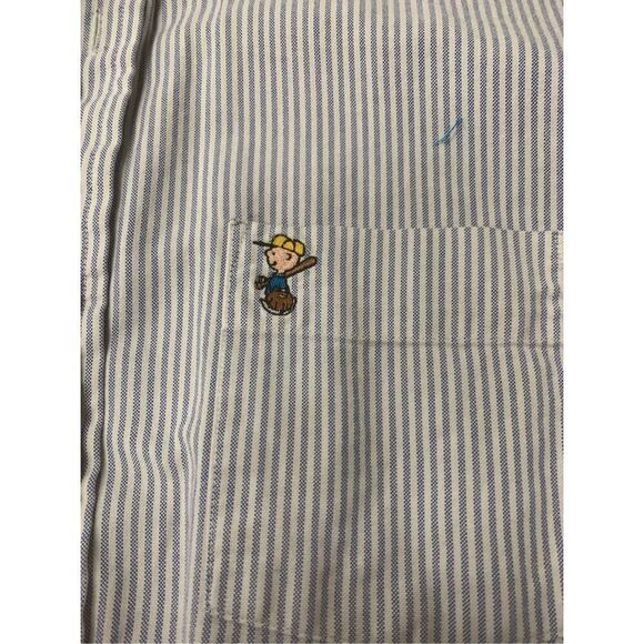 Vintage Peanuts Charlie Brown Button Down Top - Picture 3 of 7